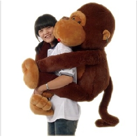 Coffee Big Size Monkey Style Stuffed & Plush Animal