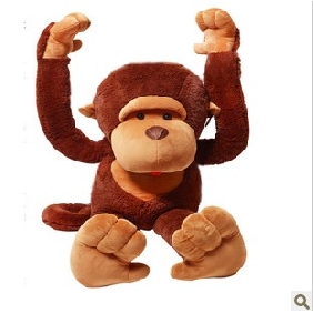 Brown Big Size Lovely Cute Monkey Stuffed & Plush Animal