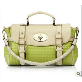 Light Green With Buttons Office Lady Style Fashion Shoulder/Tote Dual Function Bags
