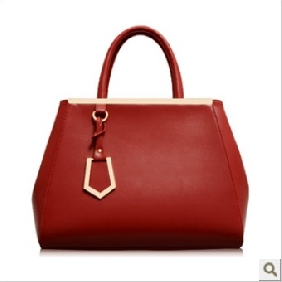 Retro Style Red Fashion Office Lady Shoulder Bags