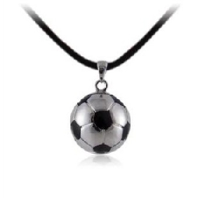 Black Chain Small Football On Fashion Men's Necklaces