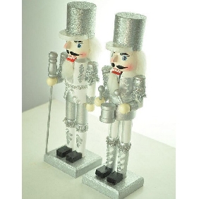 White With Beard Soldiers Puppets