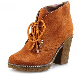Ladies' British Style Genuine Leather Martin Boots Ankle Boots for Women