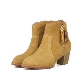 Ladies' Nubuck Genuine Leather Cowhide Martin Boots Ankle Boots for Women