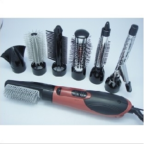 High-power Professional Multifunctional Hair Curler Hair Dryer Roller Brush Electric Comb Hair Straightener