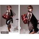 Leather Purse Shoulder Hand Bag Tote Satchel Hobo Red