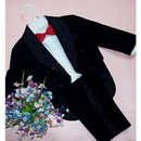 Suits Dress Balck And White Tuxedo Boys Attire Suit Wedding