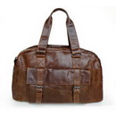 Popular Design Handbag Shoulder Travel Bag Hobo Brown Vintage Leather