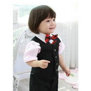 Attire Suit Wedding Black White Tuxedo Boys