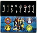 Whosle Lot 8pcs Kingdom Hearts 2 II Sora Metal Weapon Set New