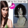 Free Shipping 100% piece Human Hair Wigs, Lace Wigs.