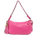 'jungle' Medium Hobo with Bamboo Ring and Tassel with Bamboo Detail and Metal Heads 232930