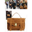 New Brown Gossip Girl Lady Hobo Purse Handbag 2 Ways