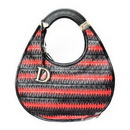 Woven Multicolor Shoulder Hobo