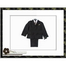 Suit(Clothes+Pants+tie) Balck And White Tuxedo Boys Attire Suit