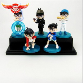Five Styles Black & Blue PVC Action Figure