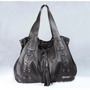Leather Chocolate Hobo