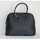 Wholesale Lady's Leather Black Bolide Handbag Hobo Free Shipping