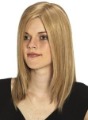 Free Shipping 100% Human Hair Wigs,12inch Ash Blond Natural Straight Wig
