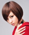 Fashion Wig Bob Synthetic Wig Short Hair Human Hair Wig