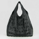 Dropping Shippment Ce22 Studs Leather Hobo Black, Ladies' Shoulder Bag, Brand Bag