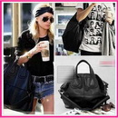 Free Shipping New Glamour PU Leather Bag Hobo Tote Shoulder Handbags ,Street Style Bag (HX-B37)
