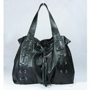 Leather Black Hobo