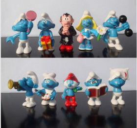 Black Blue Anime PVC Action Figure