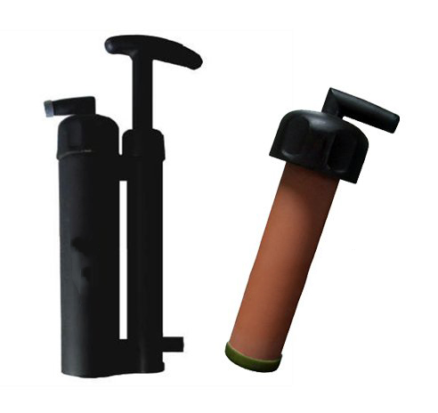 Free Shipping,soldier's Water Filter,100% Remove The Bacteria in Water,suit for Camping and Emergency