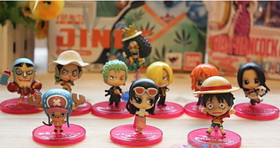 10 Pieces Mini Size PVC Action Figure