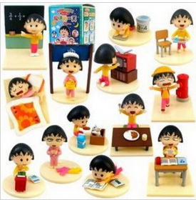 13 Pieces A Day About Girl Mini Size Action Figure