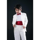Tuxedo Boys Wedding Suit(Clothes+Pants+tie) Suits Dress White