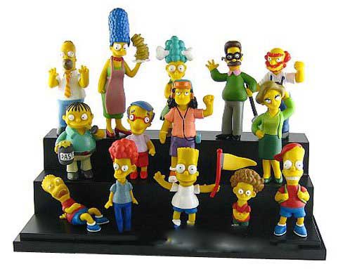 Wholesale - -The Simpsons Toys Figures Collectible Dolls 5sets/lot Free Ship