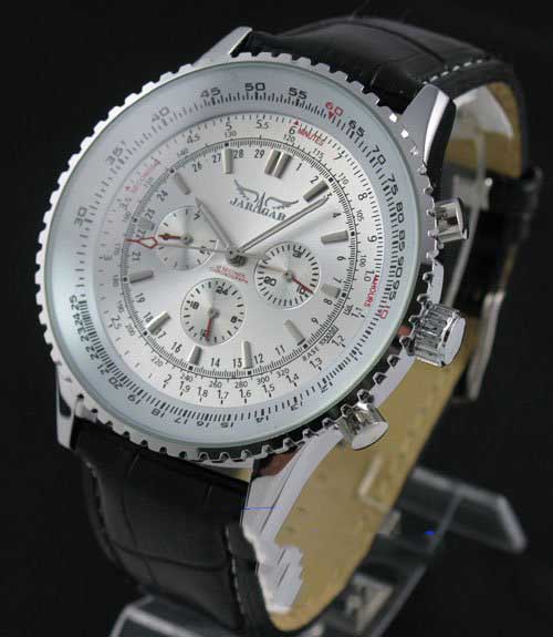 Deluxe AUTO Mechanical 6 Hand Mens Multi Function Watch