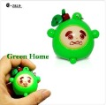 Free Shipping Wholesale, Sale by Lot, 50pcs/lot Fruit Expressions Changing Mini Fruit Toys for Christmas Gift