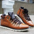 SHIPPING FREE Mens Fashion Casual Wear Roman Leather Shoes Boots 5Colors 39 40 41 42 43 44