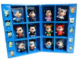 12 Pieces PVC Mini Size Action Figure