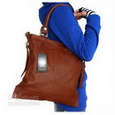 BROWN SHOULDER BAG HANDBAG PURSE HOBO Fashion Free Gift 100% REAL LEATHER