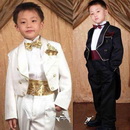 Suit Bridal Boys' Attire Wedding Suits Dress New Style Boy
