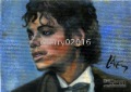 Jackson Oil Painting,MJ06 100% Hand Painted,star Theme Oil Paintings,portrait Oil Paintings,Michael