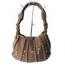 Studded Handbag,Hobos, Newest Fashion Handbag, Pu Handbag, Lady Purses