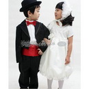 Attire Suit Wedding Suits Dress Black Tuxedo Boys