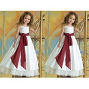 New Arrival Ball Gown Spaghetti Strap Purple Butterfly Children Gown Dress