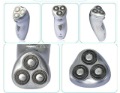 Free Shipping Retail or Wholesale Flyco Rotation Razor Shavers FLYCO FS330 Silver Original Electric Shaver with Package