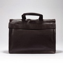 FREE SHIPPING! 2011 HIGH POPULARITY BRIEFCASE 100% CALF-SKIN LEATHER BRIEFCASE LEATHER HANDBAG WITH LAPTOP POCKET