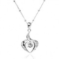 Ballet Dancers, 925 Silver Pendant Necklace, Style: Europe.the M