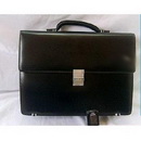 Free Shipping Brand New Attache Case,black Brief Case,briefcase.portfolio !Top Zip Bag