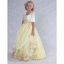 Free Shipping Lovely Stunning Straps Flower Girl Dresses Floor-length