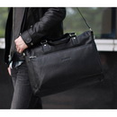1 Pcs 2010 New Binger Man Business Casual Bag Sander Shoulder Bag Cow Leather 190153
