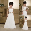 Free Ship~luxs Beads Flower Girl Dress